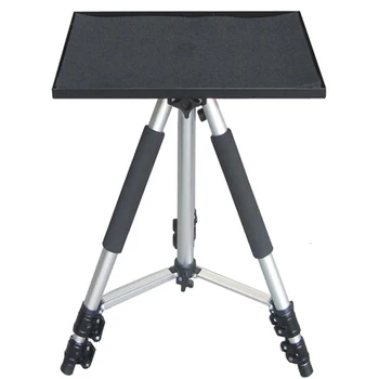 

Portable Tripod Projector Mount Projector Bracket 55-140cm Universal Aluminium Flexibl Projector Stand Tray Laptop Speaker