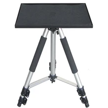 Portable Tripod Projector Mount Projector Bracket 55-140cm Universal Aluminium Flexibl Projector Stand Tray Laptop Speaker