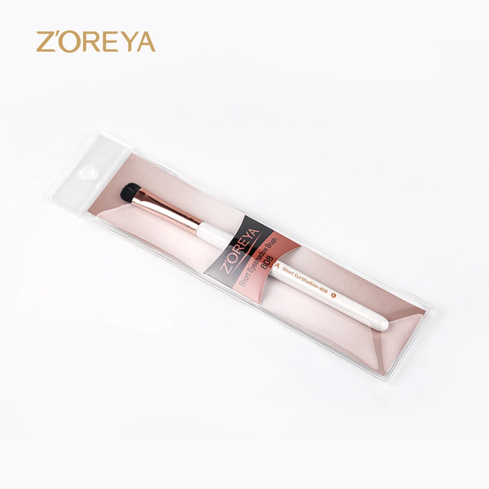 Zoreya брендовая модная розовая ободок для растушевки тени для глаз Кисть для женщин идеальная Кисть для макияжа высокое качество