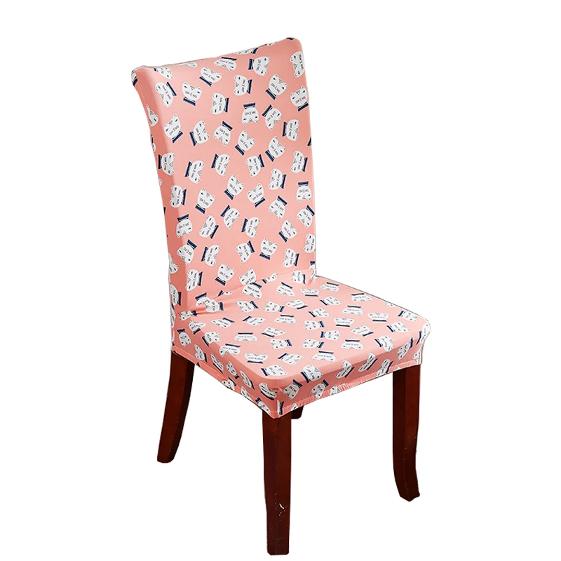 DecorUhome دنة تمتد الطعام غطاء مقعد آلة قابل للغسل لمطعم و كرسي زفاف غطاء fundas دي sillas elasticas