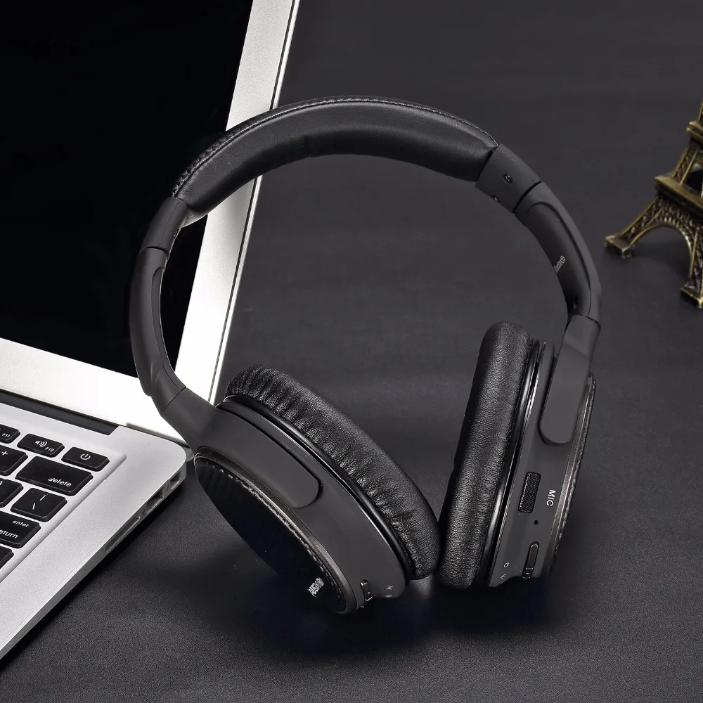 Ausdom M05 aptX Беспроводной наушники глубокий бас гарнитура Bluetooth с микрофоном удобные