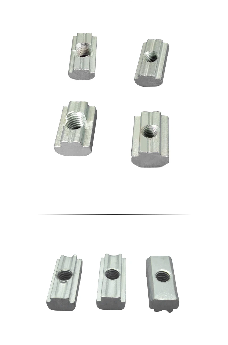 T slider nut block M4 M5 M6 M8 slide t nut for GB15180 GB4040 aluminum