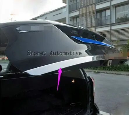

Accessories FIT FOR 2013 2014 2015 2016 2017for Subaru FORESTER CHROME REAR TRUNK BOOT TAILGATE DOOR COVER