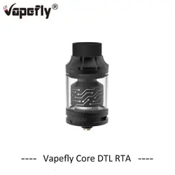 Новые оригинальные Vapefly Core DTL RTA Q воздуха системы одной катушки/двойной катушки 4 мл ёмкость для aegis Легенда mod