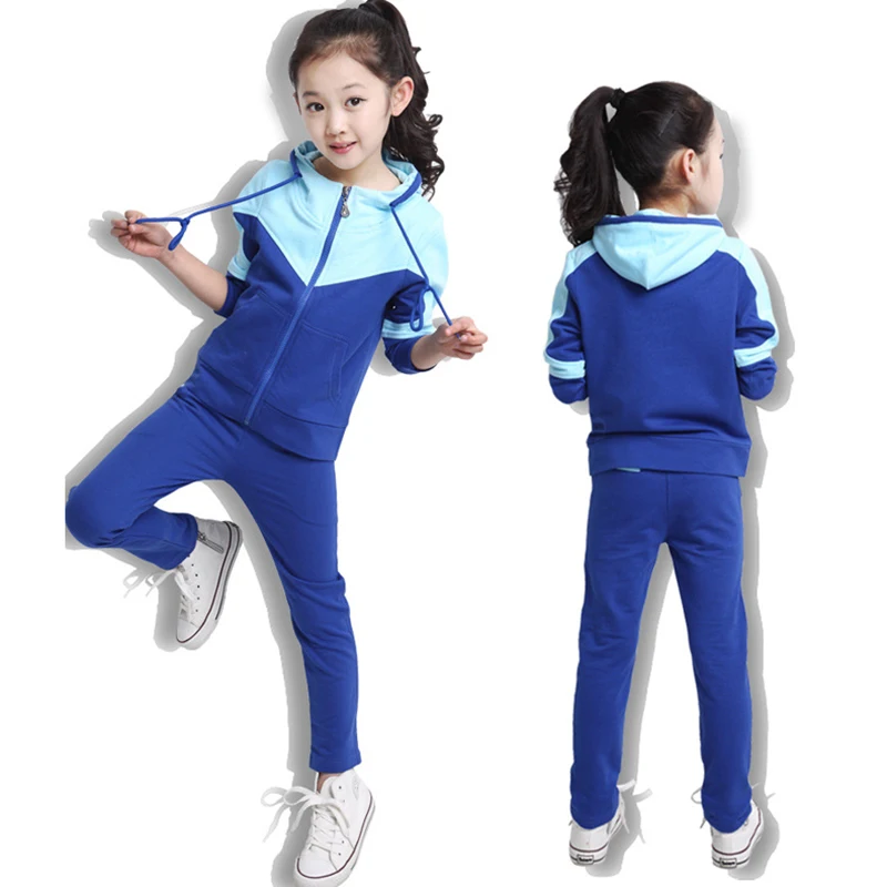 kids blue tracksuit