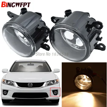 

2Pcs/pair Highlighted Halogen Fog Light with Glasses Lens Replacement 33900-T0A-A01 For Honda Accord Cpe 2013 2014 2015