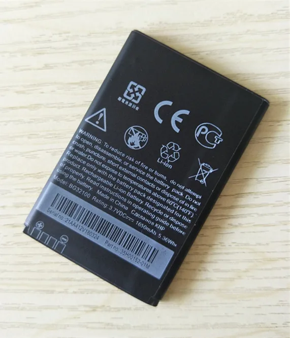 Аккумулятор BG32100 1650 мАч для смартфонов HTC G11 Incredible S G12 G15 Desire s S510E S710e S710D