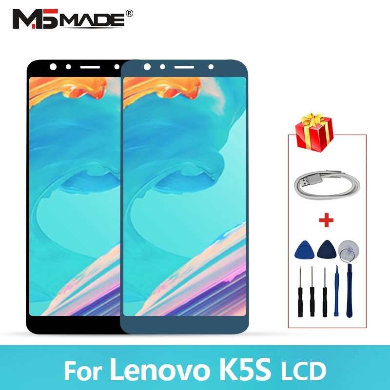 

Original 5.7" For LENOVO K5s L38031 LCD Touch Screen Display Digitizer Assembly Parts For Lenovo K5s L38031 Display FreeShipping