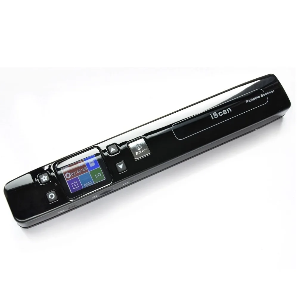 WiFi Portable Scanner with 16G SD Micro Card HD LCD Display MUNBYN
