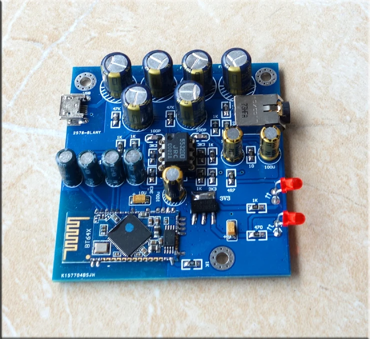 Плата декодера CSR64215 Bluetooth 4 2 APTX HIFI Op amp NE5532|Печатные платы| |