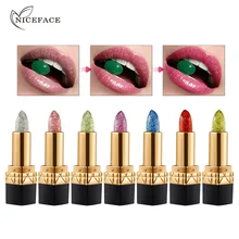 Для женщин Цвет-изменение блеск для губ Губная помада с функцией изменения цвета в зависимости от температуры увлажнение губ Уход AliExpress Polska