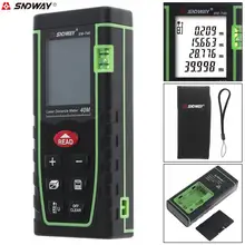 40 м Портативный многофункциональный лазерный дальномер Поддержка один расстояние и непрерывное измерение для Расстояние/площадь/объем