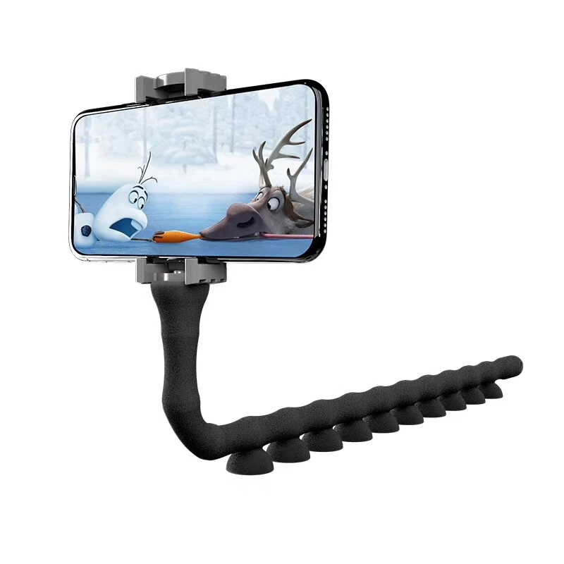 

Creative Universal Mobile Phone Clip Folding Bracket Windshield Suction Cup Type Mobile Phone Holder For Car Tesla