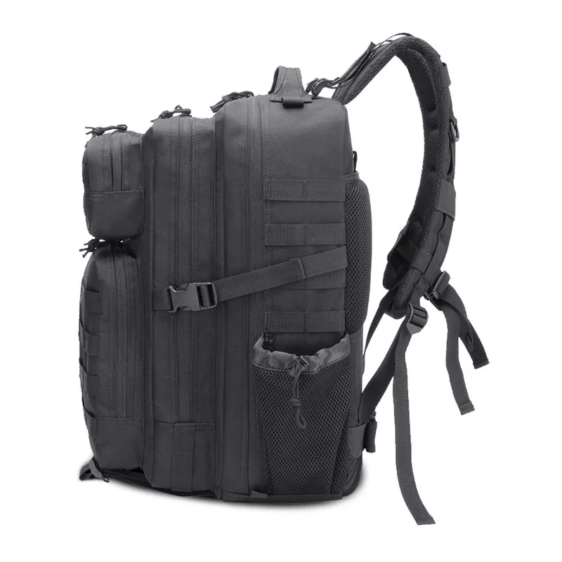 Details about   45L Sport Outdoor Military Rucksacks Tactical Molle Backpack Camping Hiking New 