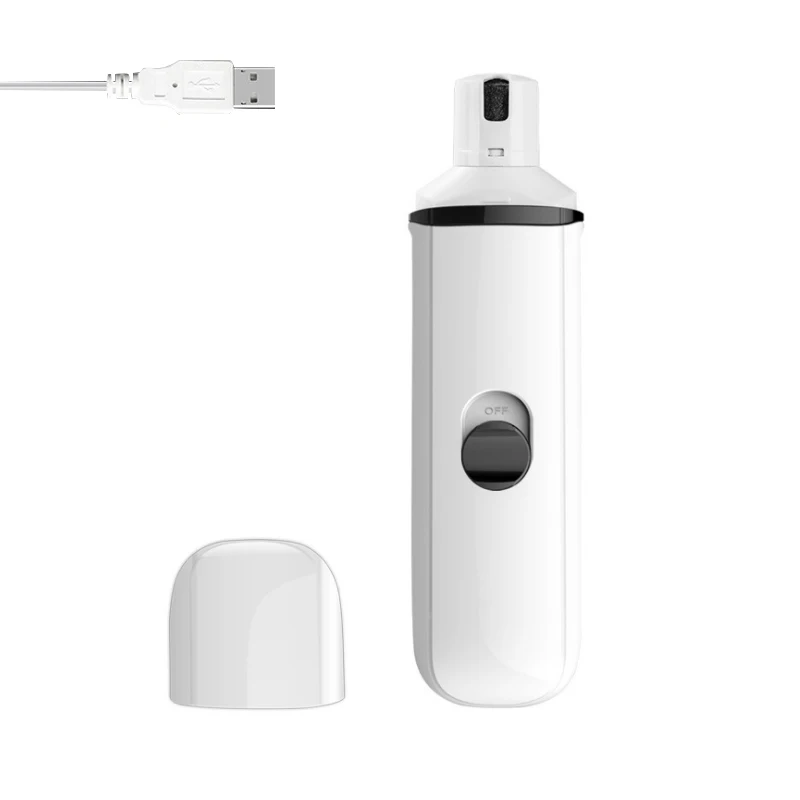 Battery Powered Машинка для стрижки ногтей для собак и кошек, электрическая машинка для стрижки ногтей, инструменты для ухода за ногтями XH8Z - Цвет: Battery Powered