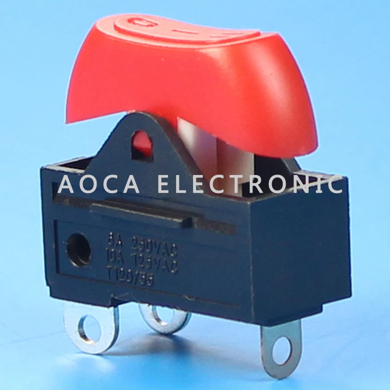 

KCD1DC AC 6A/250V Speed Hair Dryer push button Rocker Switch Round 3PIN On/Off SPST Mini Rocker Switch Round Boat Rocker Switch