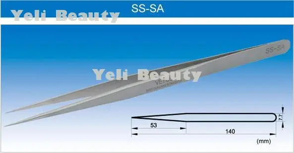2 piezas de alta precisión SA pestañas pinzas para la extensión de pestañas maquillaje pinzas de acero inoxidable herramientas de pestañas pinzas Vetus 2 piezas de alta precisión SA pestañas pinzas para la extensión de pestañas maquillaje pinzas de acero inoxidable herramientas de pestañas pinzas Vetus