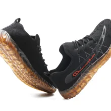 Мужская Рабочая обувь со стальным носком; Повседневные Дышащие уличные кроссовки ; непромокаемые ботинки ; удобные промышленные ботинки для мужчин