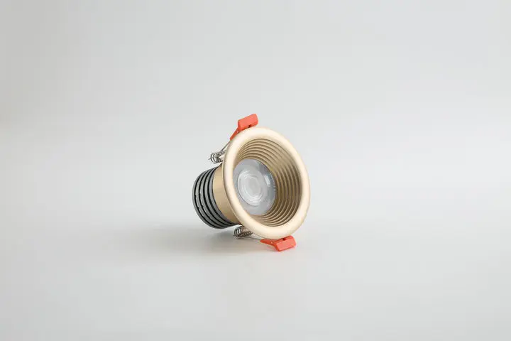 

4pcs/lot Dimmable Led Downlight Light Cob Ceiling Spot Light 5w 7w 85-265v Ceiling Recessed Lights Indoor Lighting