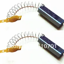 2 шт. пружина и провода 6,3x11x32 мм шлифовальный двигатель угольные щетки Электроинструмент 15/6" x7/16" x1.2" для пылесборника автомобиля