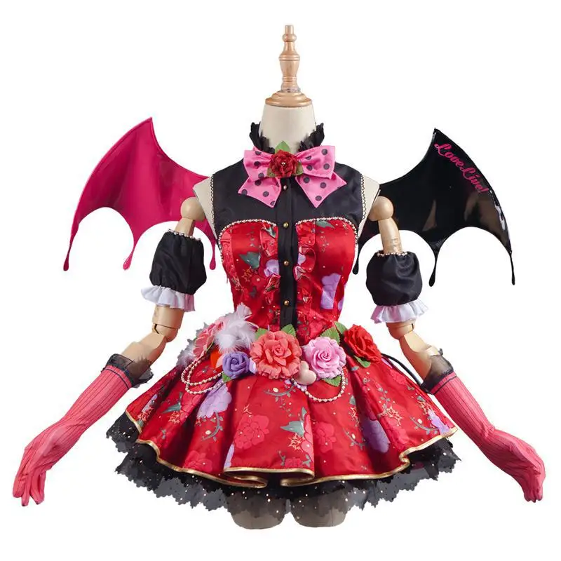 Love-Live-Kousaka-Honoka-Cosplay-Lovelive-School-Idol-Project-Awakening-Idolized-Koakuma-Devil-Demon-Costume (4)