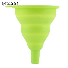 1 шт. креативный Портативный Силиконовый Воронка складываемый складной Хоппер практичные кухонные инструменты