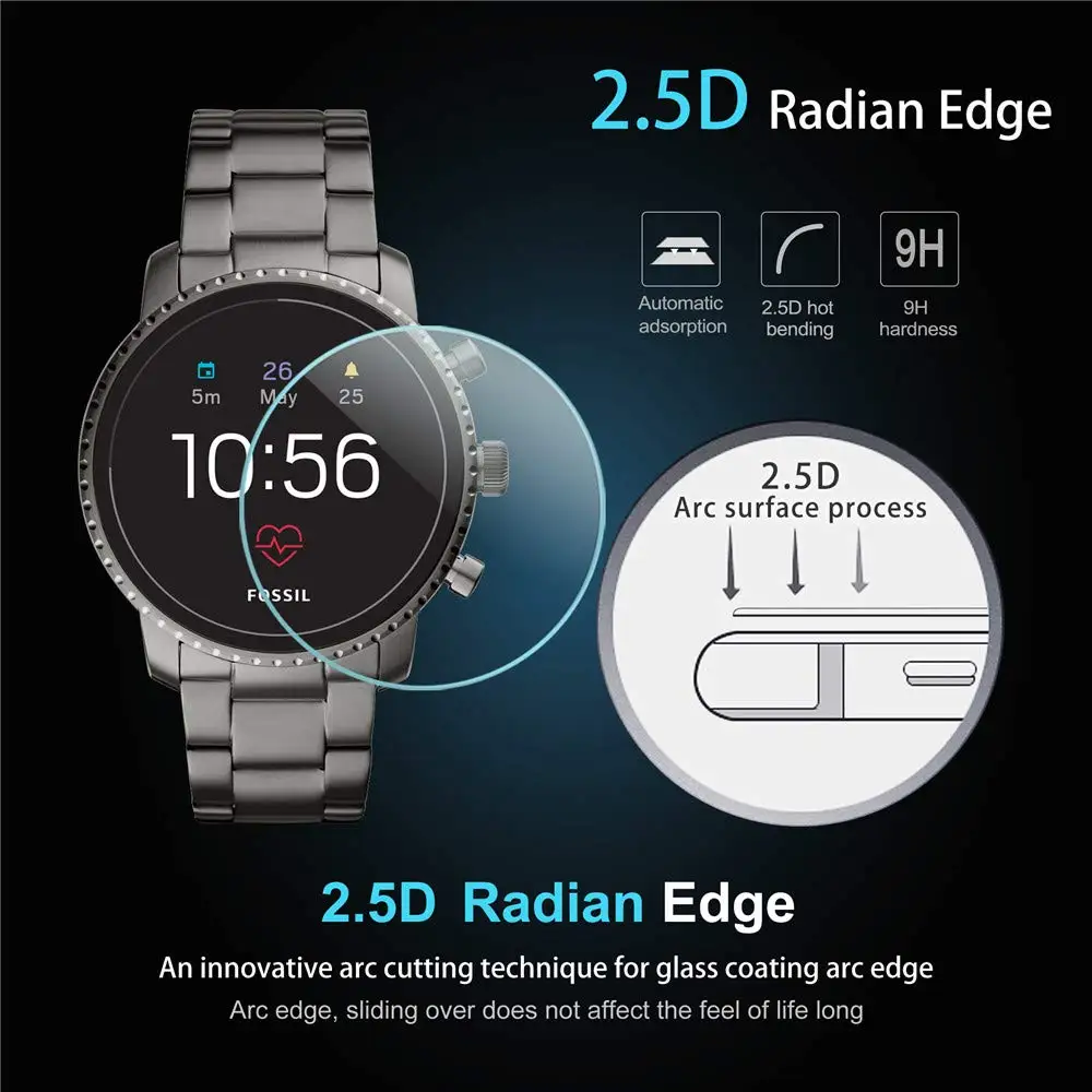Garrett Fossil Gen Smartwatch Tempered Glass Tempered Glass Fossil