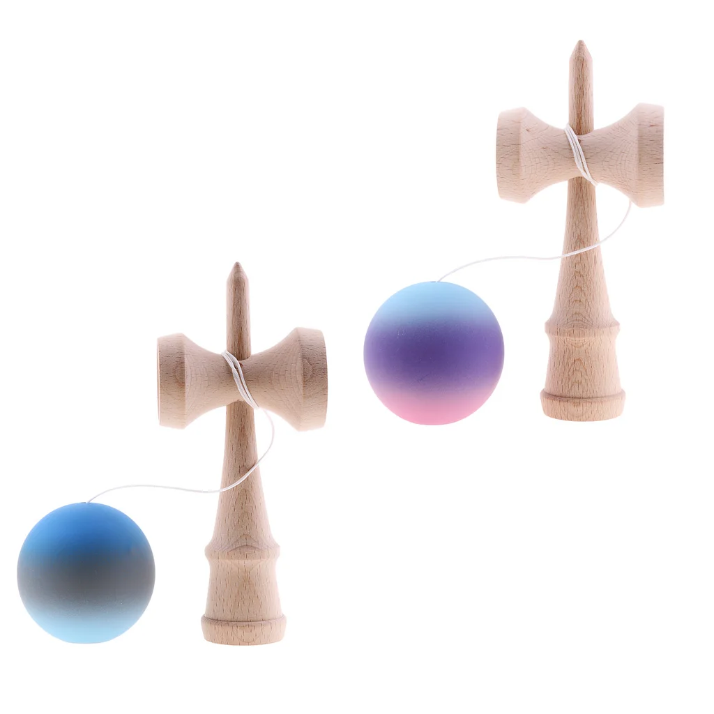 2 шт Kendama чашка и мяч деревянная чашка игра с палочками игральные реквизит Дети спортивная игрушка для игр на открытом воздухе