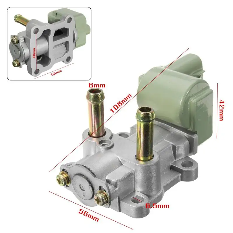 Клапан управления холостого хода IACV IAC для Honda Для Civic CX DX EX HX LX GX 1.6L SOHC MOTO