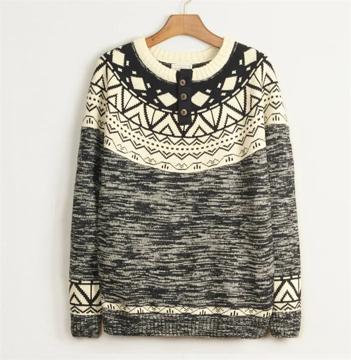 2014 fashion Europe and the America men's sweater men's large size