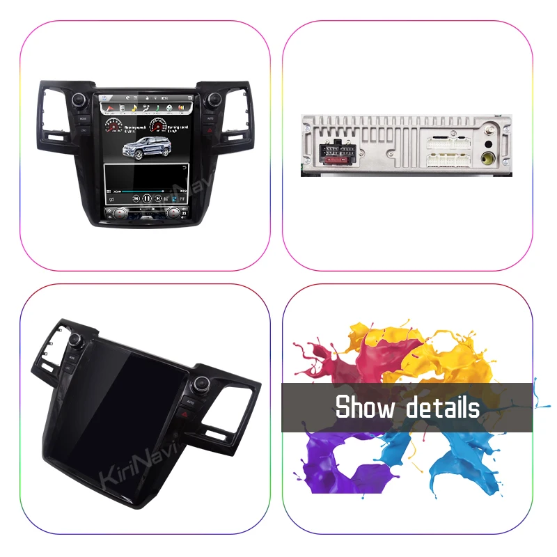Flash Deal KiriNavi Vertical Screen Tesla Style 12.1