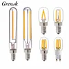 Grensk T20 LED Filament Bulb G9 LED 1W 2W E12 E14 110V 220V Warm 2200K Warm White 2700K Dimmable Chandelier Led Vintage Lights ► Photo 1/6