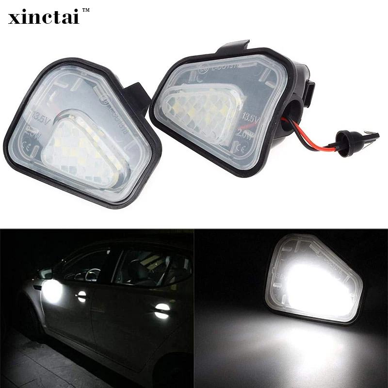 2 шт. светодиодная подсветка для зеркала Vw Volkswagen Passat CC B7 EOS Jetta Scirocco 09-14 W5W/T10 |