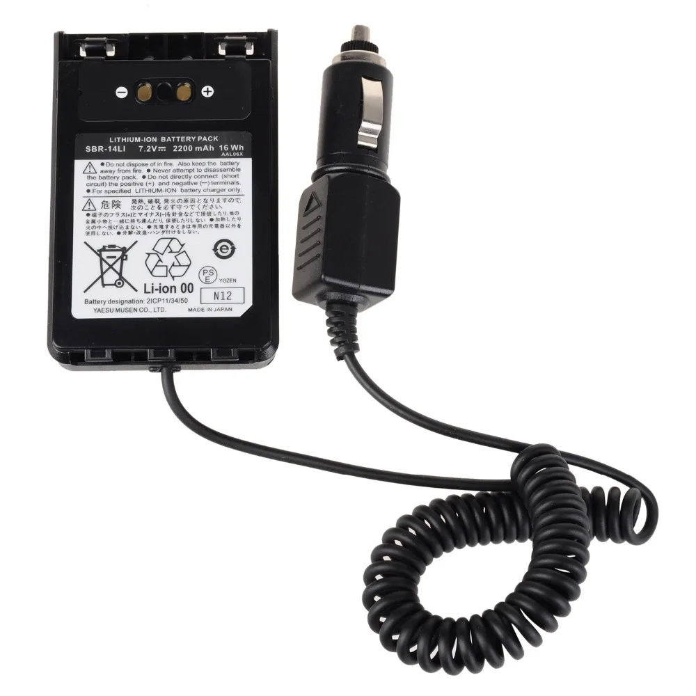 YIDATON 12V автомобильная аккумуляторная батарея для Yaesu|battery eliminator|radio radiobattery for radio |