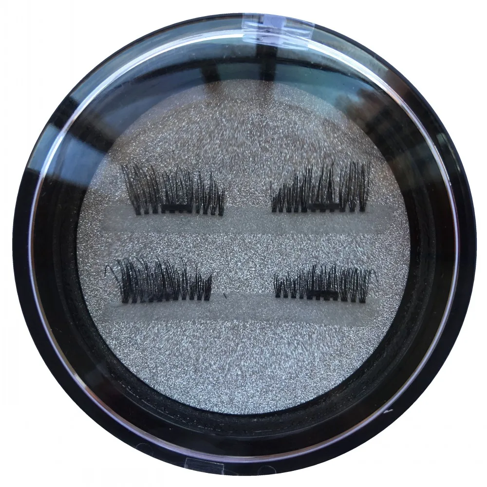 

Permanent Magnetic Eyelash Mink Material Eyelashes Magnet 12 Pieces/3 Boxes 3D Mink Cilia Individual Eyelash Extension