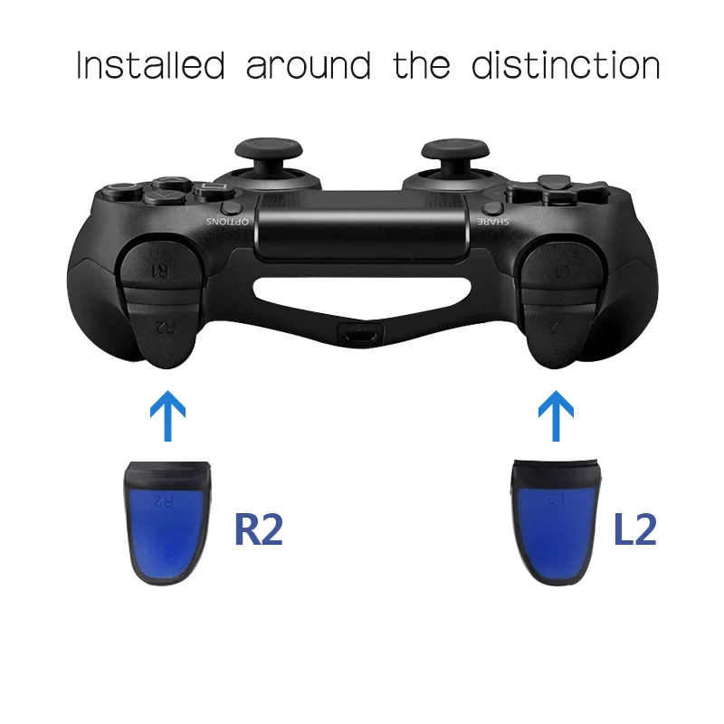 Триггер расширения DATA FROG R2 L2 с кнопками для Sony PS4 Playstation4 триггеры Pro Slim