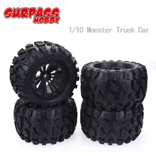4Pcs RC Rubber Sponge Tires Tyre Rim Wheel For RC 1/10 1/8 Models RC Car HSP Off Road JLB Monster Truck 94111 94108 94188 4Pcs RC Rubber Sponge Tires Tyre Rim Wheel For RC 1/10 1/8 Models RC Car HSP Off Road JLB Monster Truck 94111 94108 94188