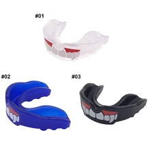 Новинка, Защита рта, с принтом, пищевая, класс EVA, защита для полости рта, для защиты зубов, для улицы, для бокса, футбола, тренировочные аксессуары