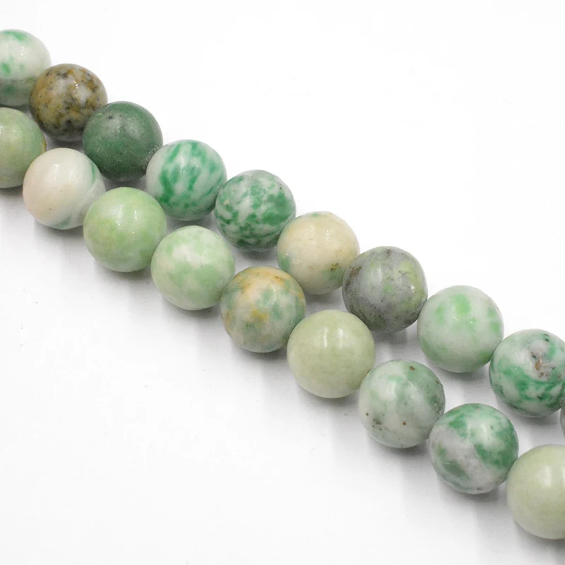

Natural Stone Green Ocean Beads 4-12mm Loose Beads for Jewelry Making Charm Necklace Accessories DIY Fashion Free Shipping