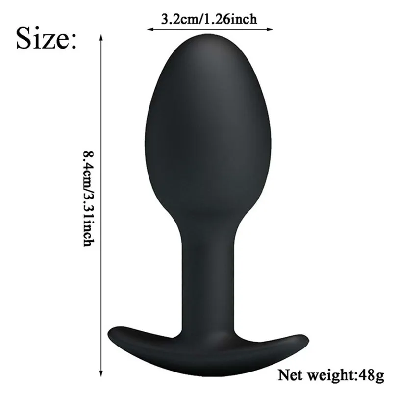 Anal Sex Toys Waterproof Stimulation Silicone Male Dildo Prostate Massager Butt Anal Men Gay G-spot ass Plug Sex Toys (1)