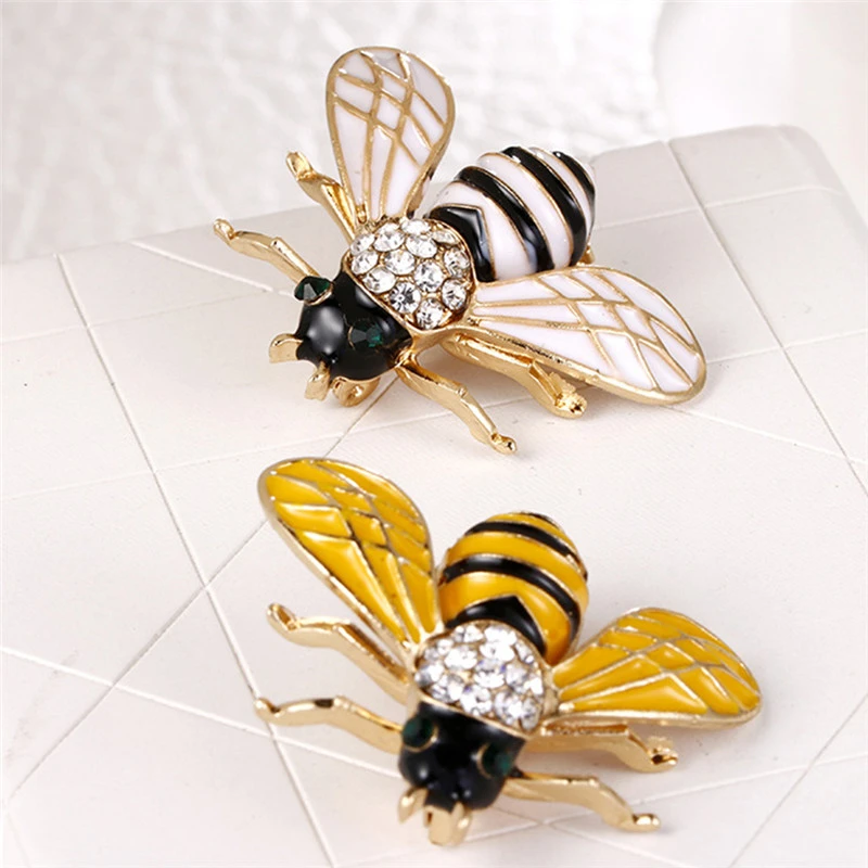 Enamel Vintage Insect Brooch Pin Cute Costume Jewelry Animal Lover Dress Decor Enamel Vintage Insect Brooch Pin Cute Costume Jewelry Animal Lover Dress Decor