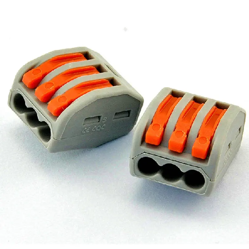 R163 3pin Universal building wire connector terminal blocks fast