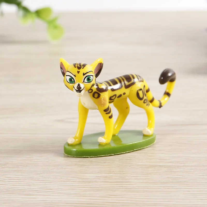Disney игрушки 6 шт./компл. 4 7 см с принтом &quotКороль Лев: Симба фигурку Mufasa Нала&quot