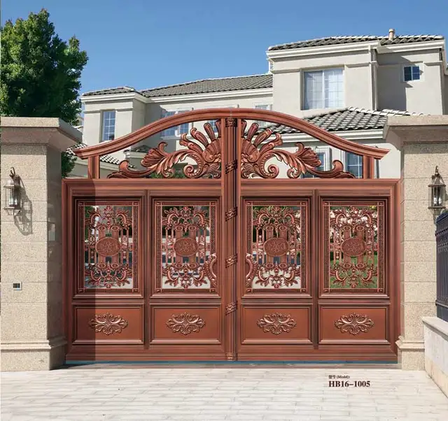 Online Shop Home aluminium gate design / steel sliding gate ... Online Shop Home aluminium gate design / steel sliding gate ...