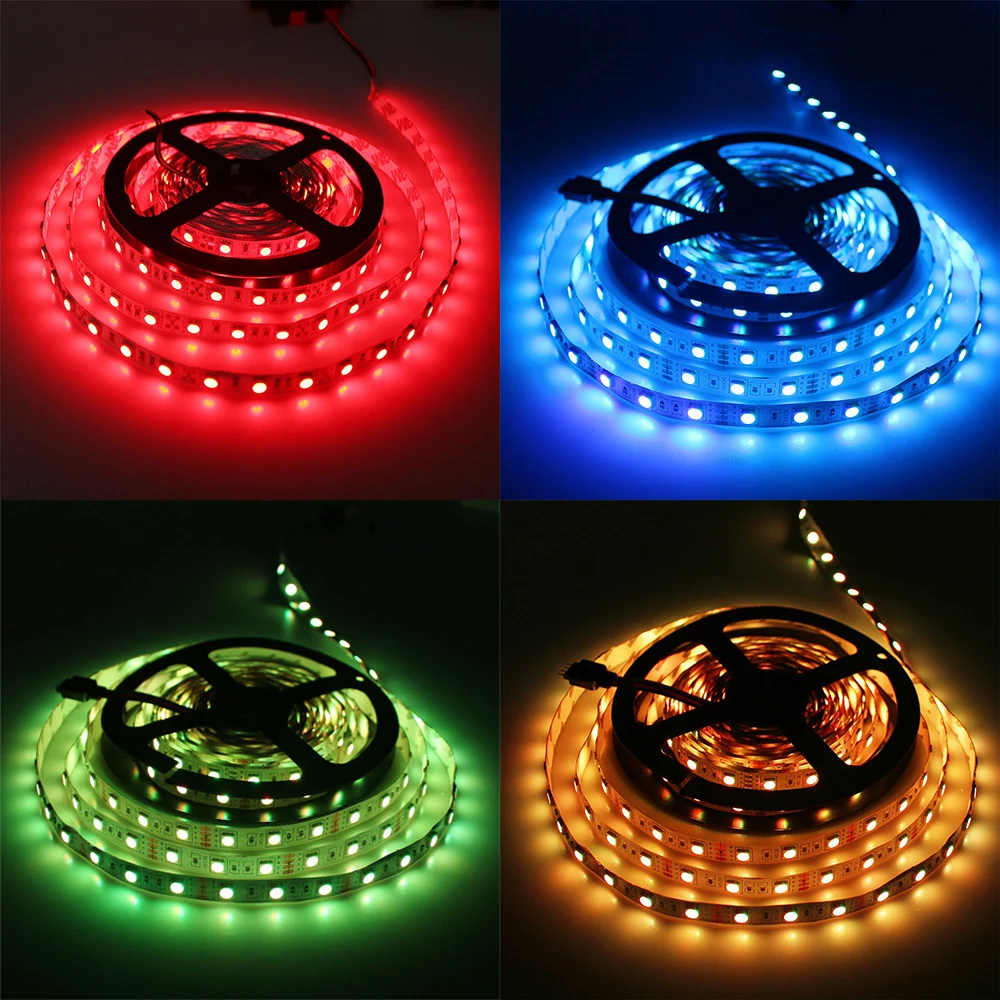 Светодиодная ленсветильник SMD 5050 60 Светодиодный одов/м 12 В постоянного тока|rgb