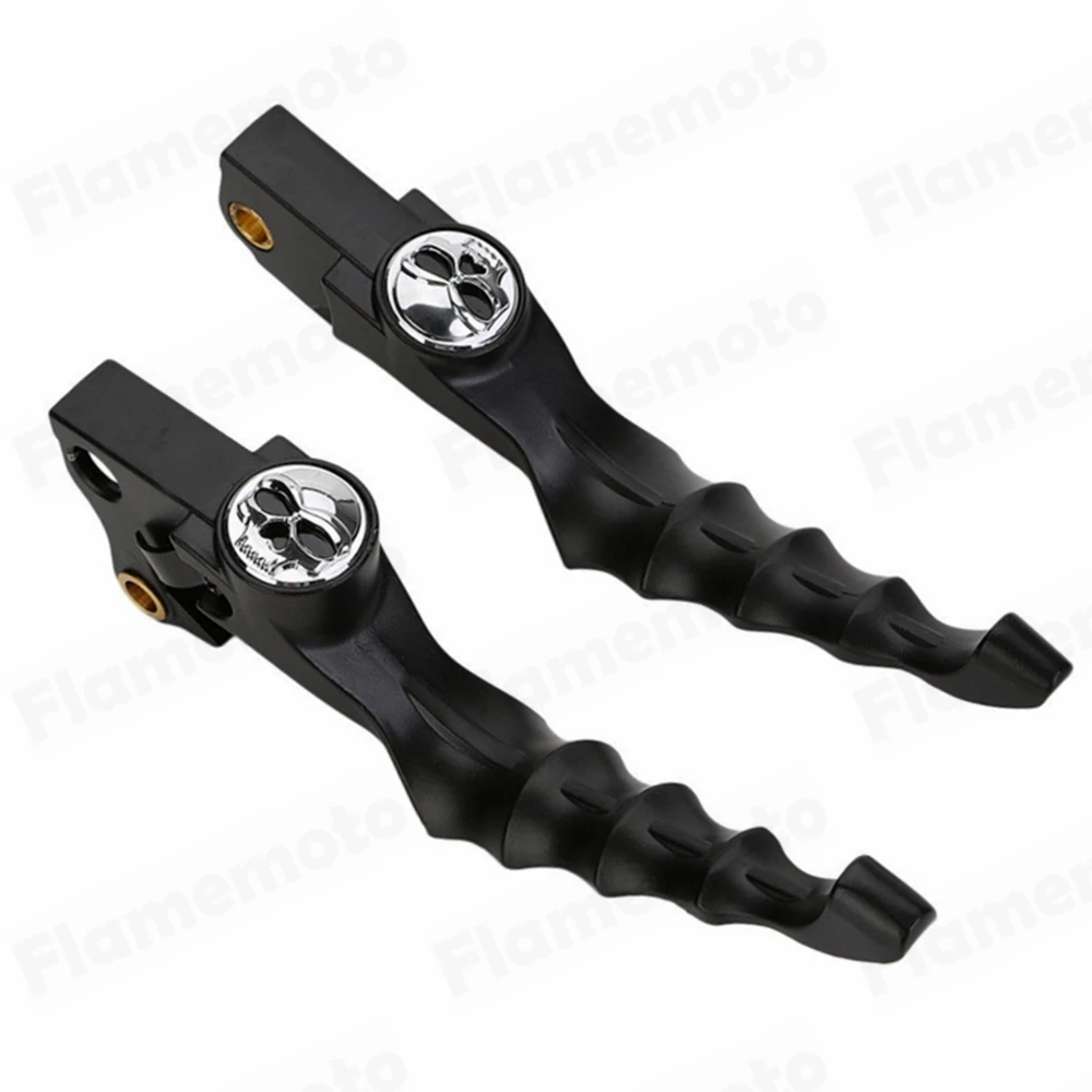 

Черный рычаг тормозной муфты мотоцикла с черепом для Harley Sportster XL XR 883 1200 2004-2013
