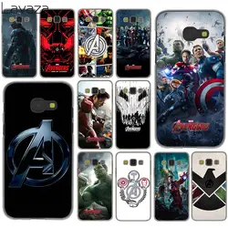 Marvel Comics является Мстители Жесткий Чехол для Samsung Galaxy A3 A5 J3 J5 премьер 2015 2016 2017 и A7 J7 Grand Prime 2 Note 4 3