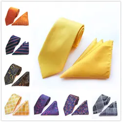 8 см галстук набор жаккардовые галстуки тканевые устанавливает уникальный цветочный полосатый галстук с геометрическим рисунком с
