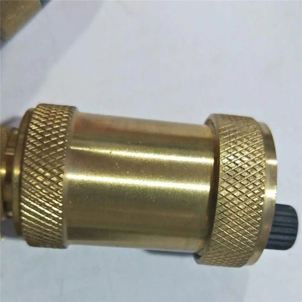 Латунный клапан бойлера DN25 предохранительный клапан сброса давления выхлопных газов с манометром безопасности бойлера компонент системы клапан давления