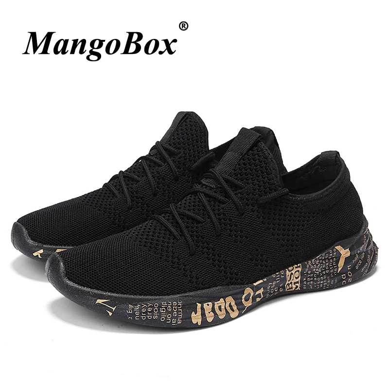 

2018 Man Running Shoes Comfortable Mens Black Red Men Sneakers Lightweight Walking Shoes Breathable Summer Sneakers For Men